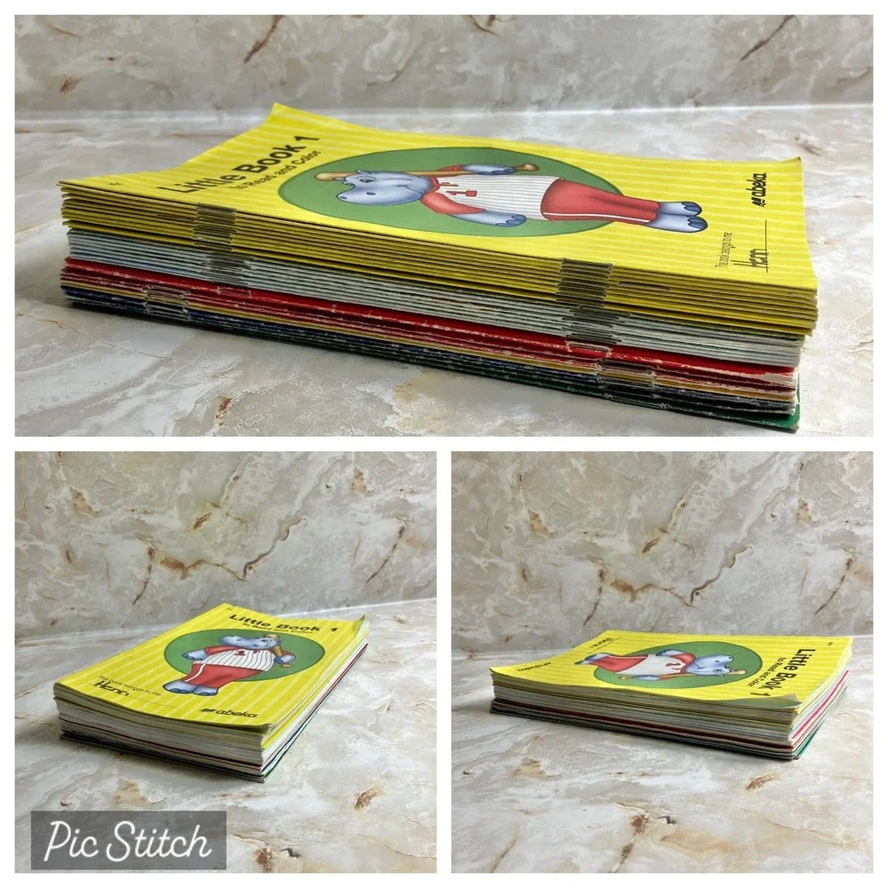 Abeka K4 & K5 Early Reading & Phonics Curriculum Books Complete Sets (4)